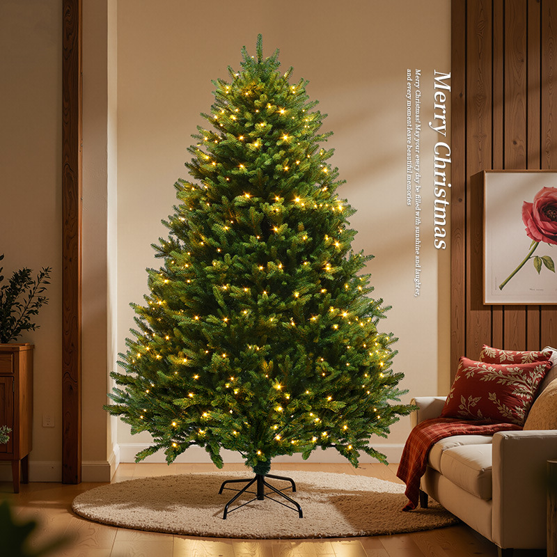 Nuevo transfronterizo puro PE decoración de árbol de Navidad decoración de decoración de Navidad para el hogar decoración de alta calidad de la sala de estar nuevo PE decoración de Navidad