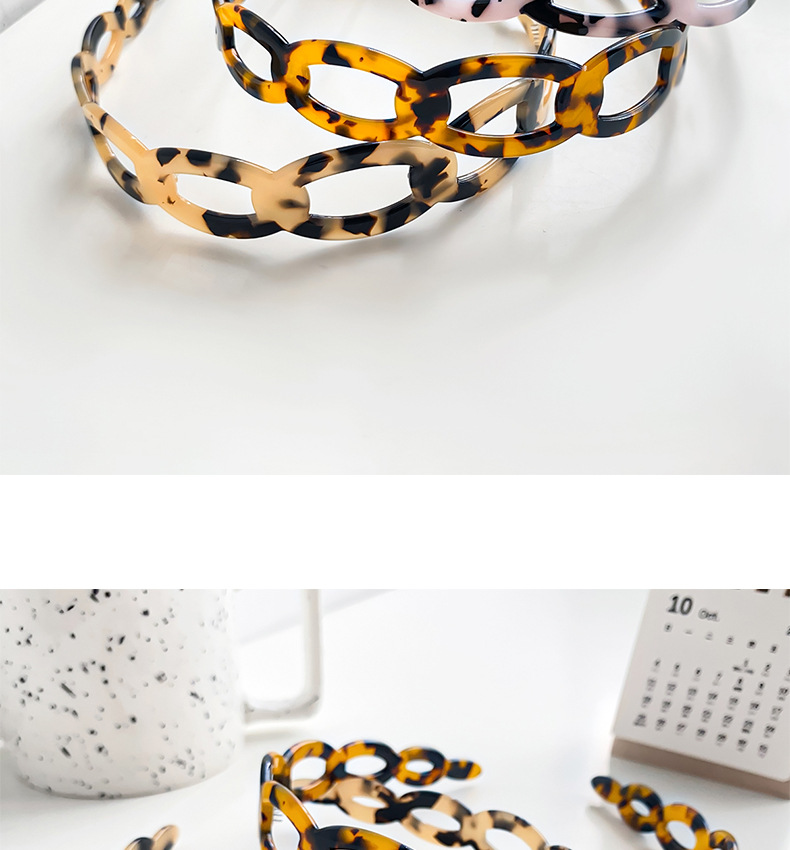 1 Piece Quantity Simple Style Oval Acetic Acid Sheets Hair Band