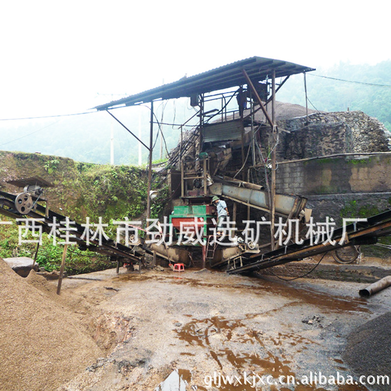 选褐铁矿的磁选机 永磁磁选机  水力选矿设备 湿式强磁磁选机