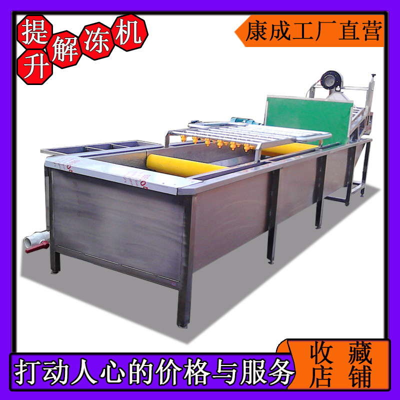 厂家批发肉制品专用解冻机 鸡爪解冻设备 鸡鸭鱼肉解冻池康成品质