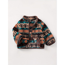 C 32820 Kids' ethnic fleece cardigan ��ͯ�����ҡ���޿���