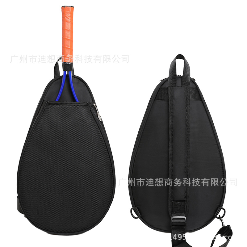 Bolsa de raqueta de bádminton 2025 nuevo paquete de raqueta de hombro ligero inclinado al aire libre bolso de entrenamiento de tenis resistente al desgaste image 3
