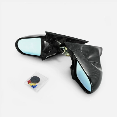 Large field of view rear view auxiliary mirror – Mazda Bullet