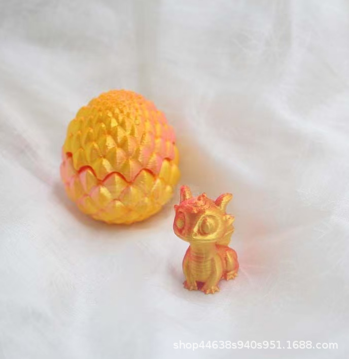 【샤오롱알 4.5CM】골드 핑크