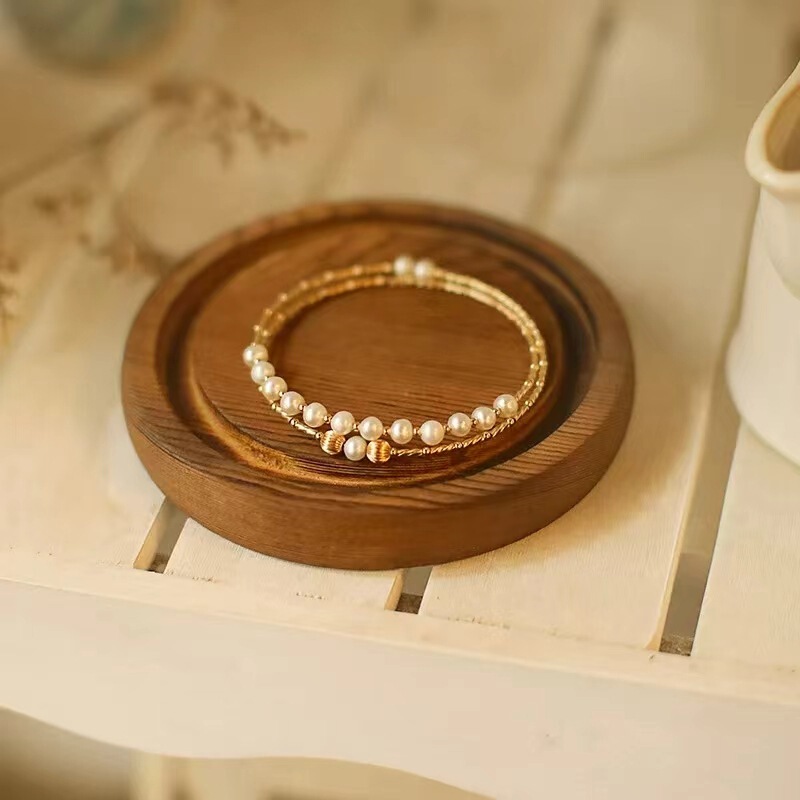 Gold-Plated Copper Natural Freshwater Pearl Bracelet for Women, Pearl Bracelet, Light Luxury, Versatile, Gift for Girlfriend, Mother, Best Friend Gold-Plated Copper Natural Freshwater Pearl Bracelet for Women, Pearl Bracelet, Light Luxury, Versatile, Gift for Girlfriend, Mother, Best Friend