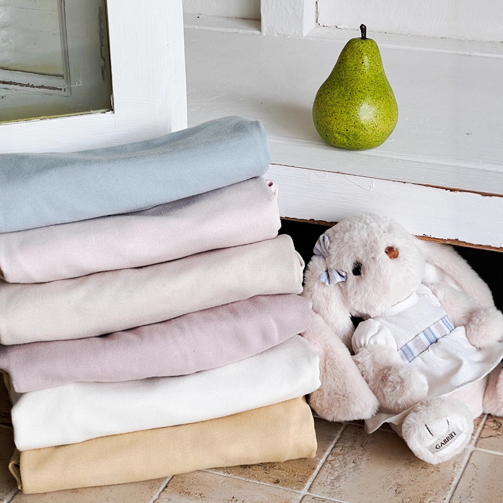 Aimo Beibei Children's 2026 Spring and Autumn Pajamas for Boys and Girls, Seamless Home Wear, Wool Stretch Thermal Underwear Set