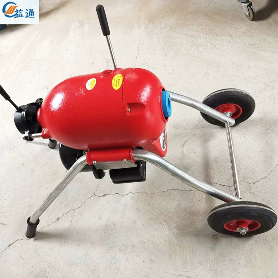 新乡川益鸿运牌GQ-200型管道清理机 下水道堵塞疏通机厂家