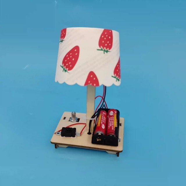 Adjustable Brightness Table Lamp Student Handmade Assembled Materials Science and Technology Small Making DIY Handmade puzzle toys