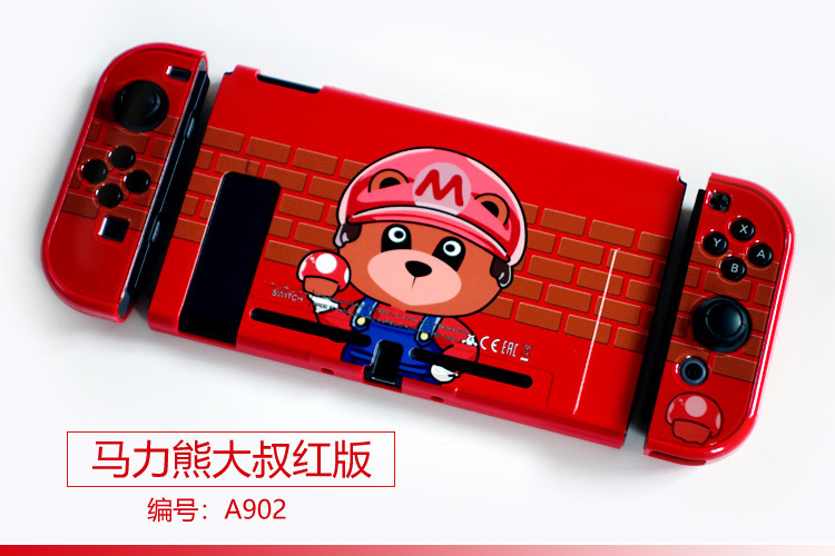 【一件】任天堂switch分体保護ケースゲームテーマカラーケース硬質保護ケース|undefined
