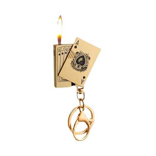 WM-0026 creative key pendant lighter mini compact side sliding ignition multi-color optional manufacturer wholesale