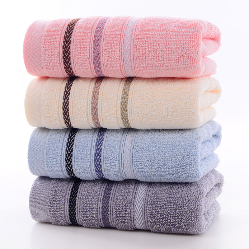 Soft Xinjiang Cotton Towel Adult Thickened Face Long Towel Wholesale High Quality Household Absorbent Towel