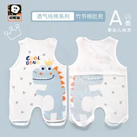 Симпатичный Amoy Baby Bellyband с половиной спины, Летний Тонкий хлопковый жилет Bellyband из чистого хлопка для мужчин и женщин, для новорожденных