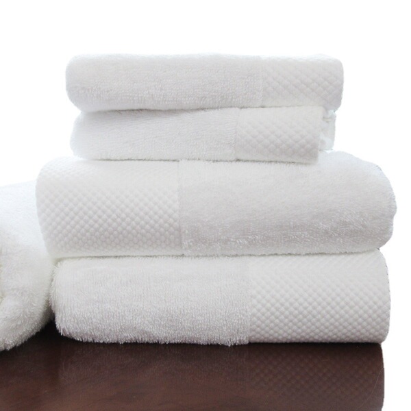 cotton white platinum bath towel