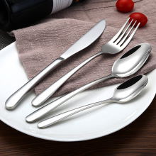 法式轻奢牛排刀叉优雅酒店餐具牛油刀304不锈钢西餐具套装刀叉勺