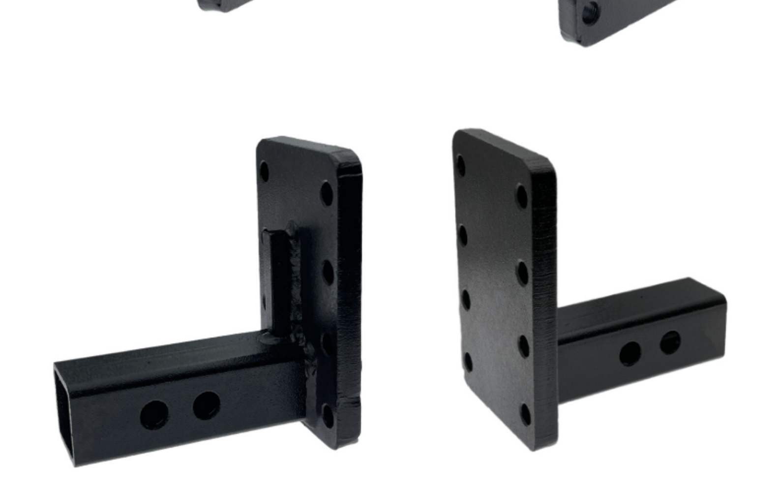 Car off-road vehicle modified square socket base quick-connect Rod trailer arm hook ball welding socket RV accessories