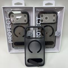 Dezooe云支磁吸肤感 适用苹果17自带Ai一体按键支架可旋转手机壳