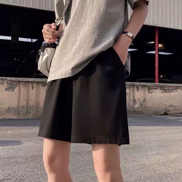 Short straight black