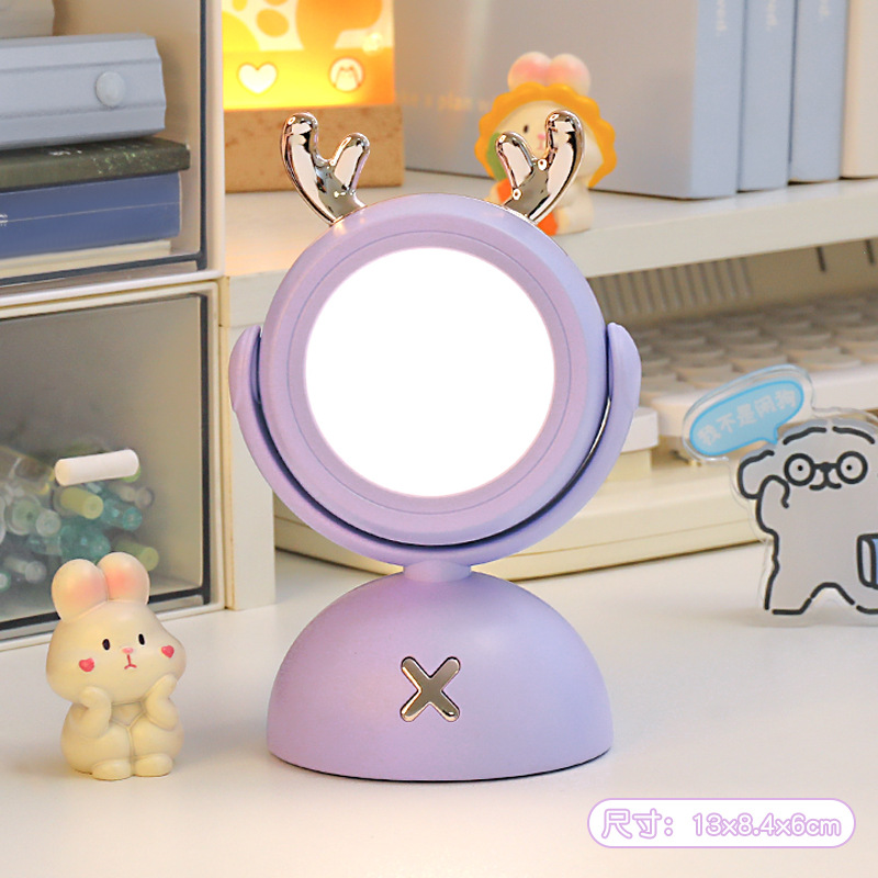 USB recargable lámpara de escritorio aprendizaje estudiante escritorio escritura niña escritura tarea niños escritorio dormitorio lámpara de noche pequeña