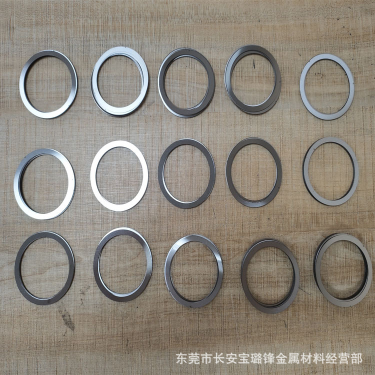 钢片 垫片不锈钢垫片 激光切割冲压加工各种形状圆形圆角冲孔背胶