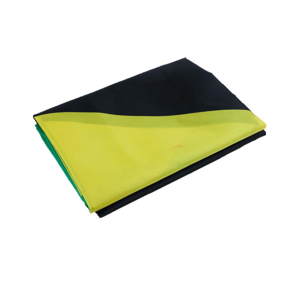 Drapeau jamaïcain 90 x 150 cm, polyester, format 3 x 5 pieds, pour la maison, le jardin, la terrasse et la pelouse._voghion.com