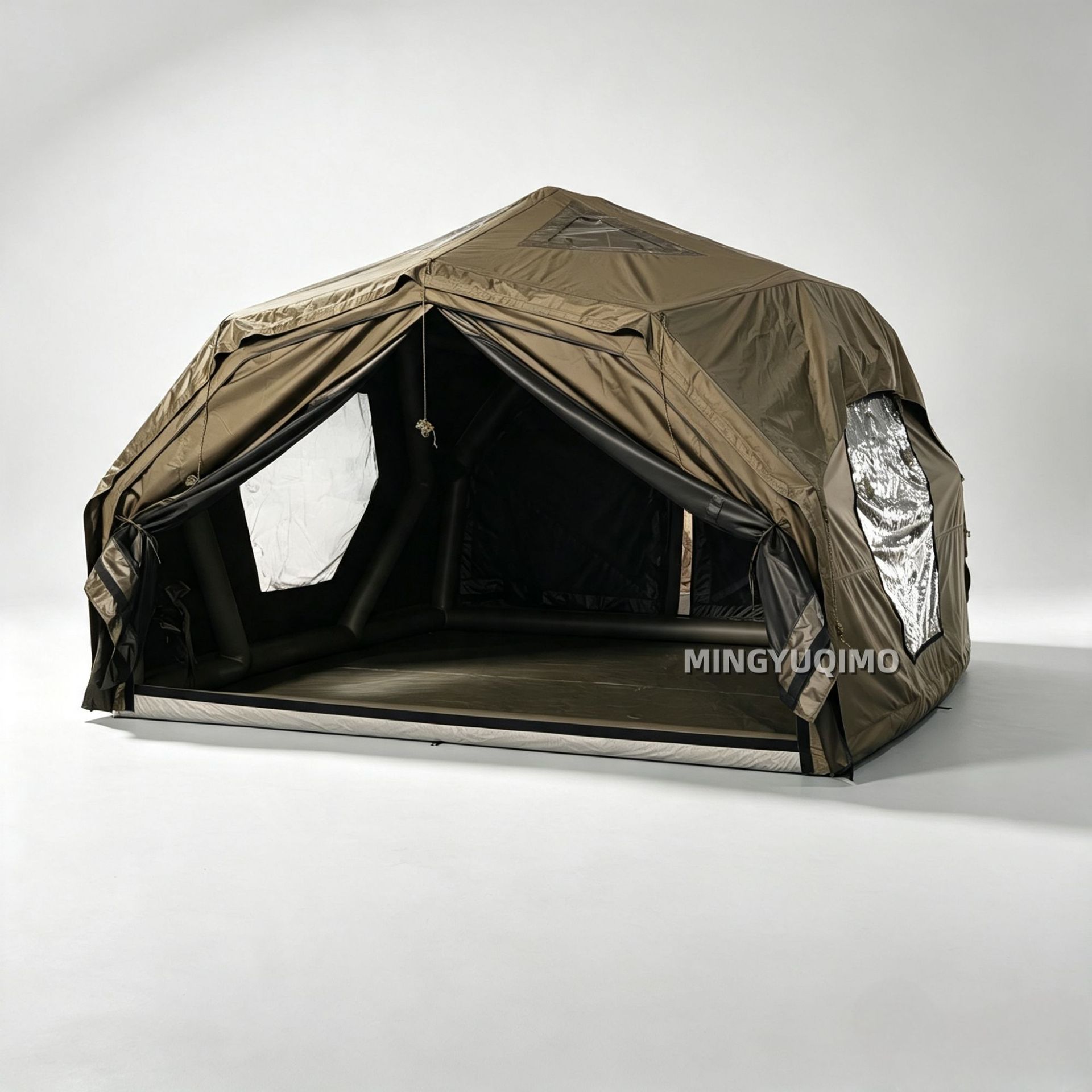 Manufacturer Customized Hub Station Pro Inflatable Tent for Outdoor Camping 13.68 ㎡ Large living room Oxford fabric is rainproof and durable