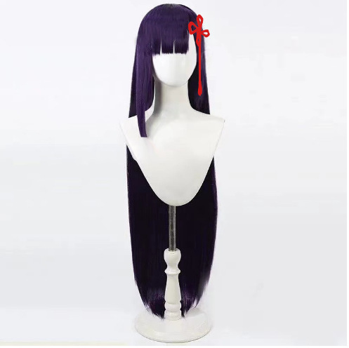 Cardamom Mountain City Love cos Wig Japanese Anime Magic City Slave Yamashiro Ren dark purple