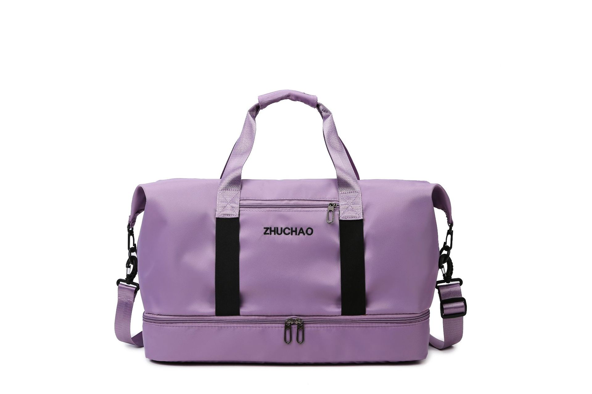 Nueva bolsa de fitness de yoga de separación seca y húmeda de gran capacidad, bolsa de equipaje de almacén de zapatos independiente de viaje multifuncional al por mayor