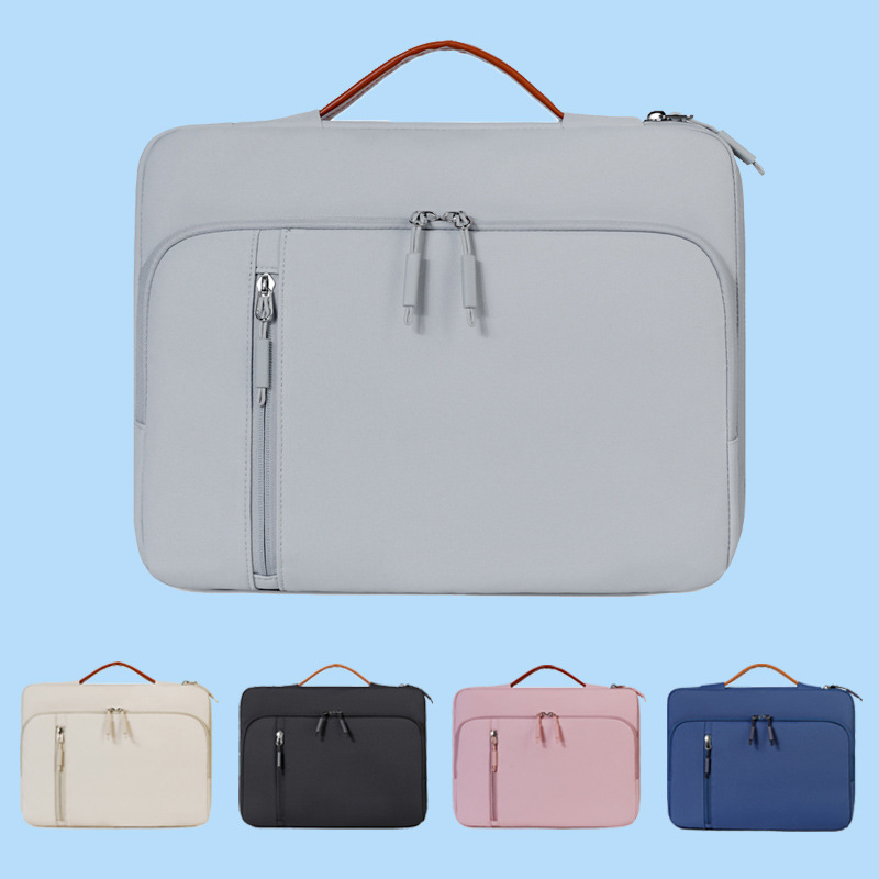Cross-Border Ins-Style Laptop Bag, Business Office Conference Bag with Custom Logo Printing