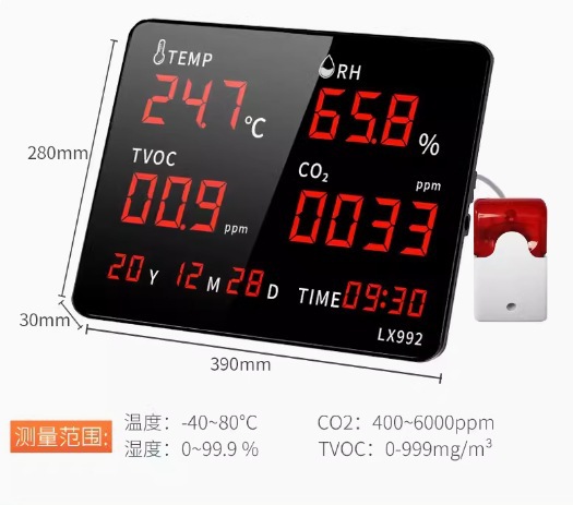 외부 소리 및 빛 경보 기능이 있는 모델 F(RS485 신호 지원)