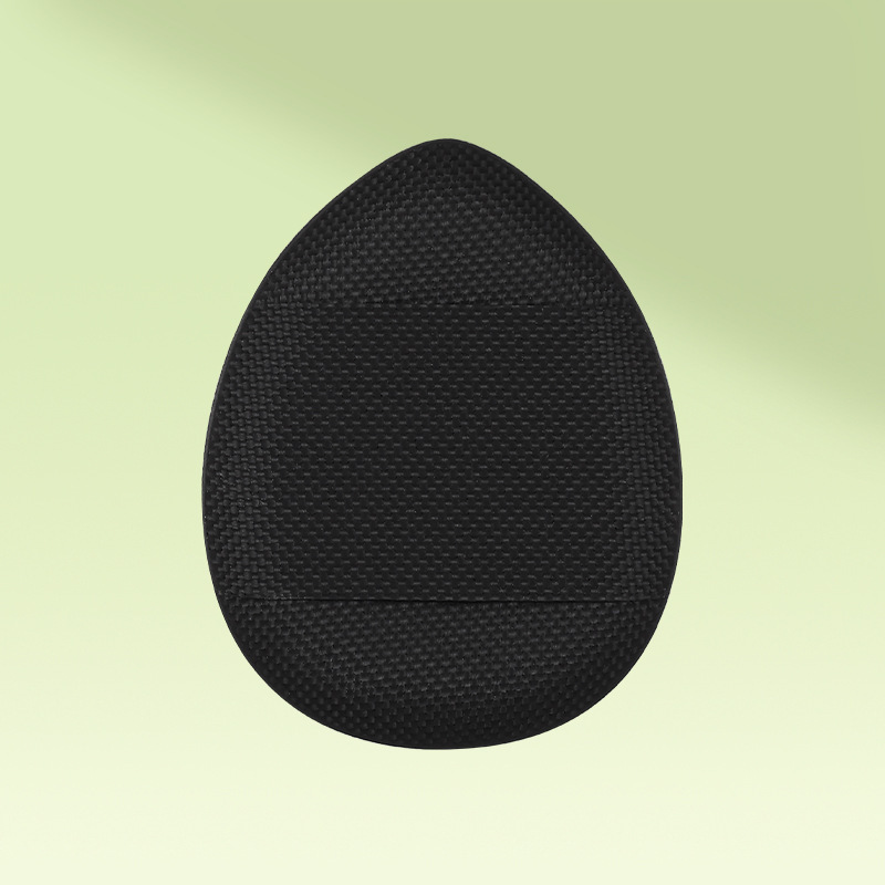 Mini cojín de aire de pulgar pequeño polvo de maquillaje de dedos de polvo de base líquido de doble uso para comer polvo de polvo de punta de dedo polvo de polvo de polvo de polvo