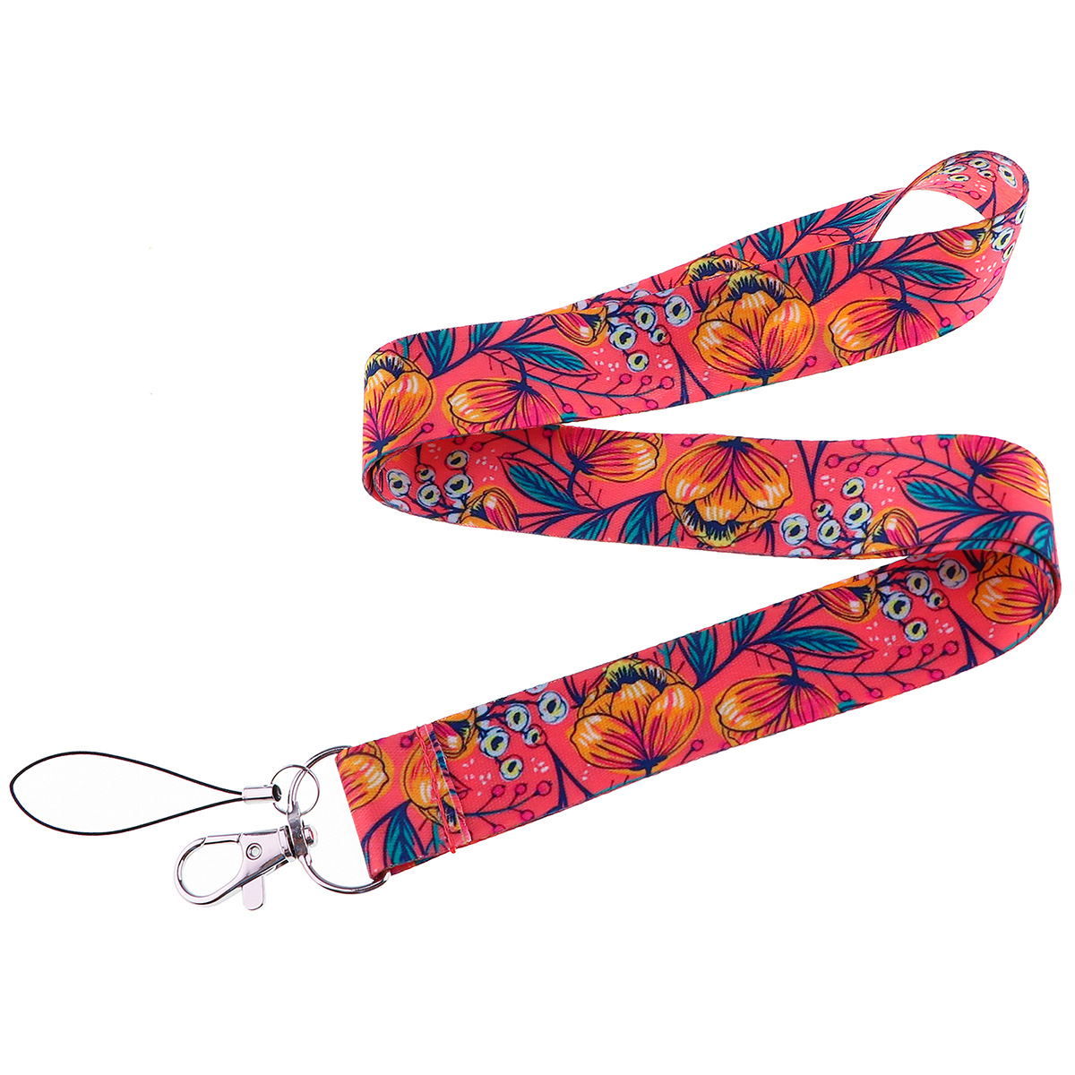 Neue Stil Doppel-doppelseitige Druck Band Zubehör Polyester Lanyard display picture 8