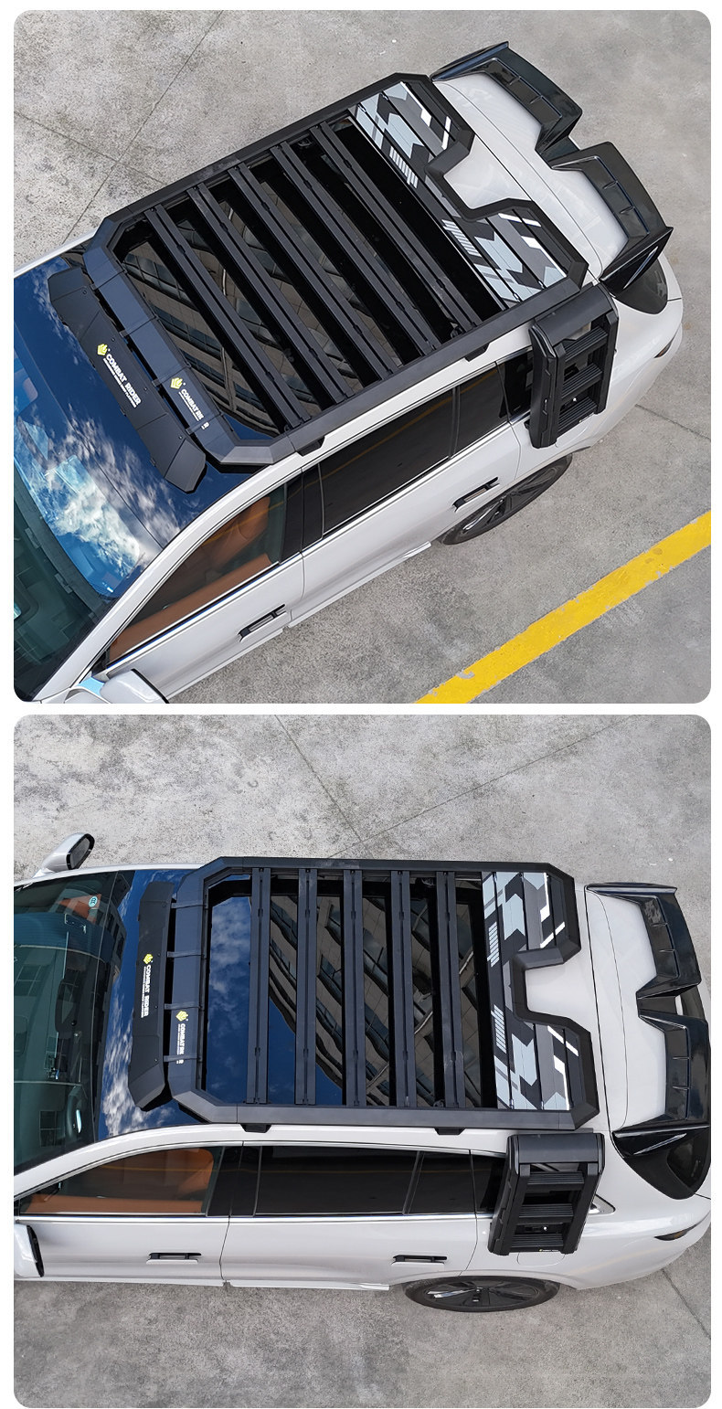 Suitable for the Ideal L6 Outdoor Camping Vehicle Roof Expansion Explorer Roof Rack Canopy Side Tent Ladder