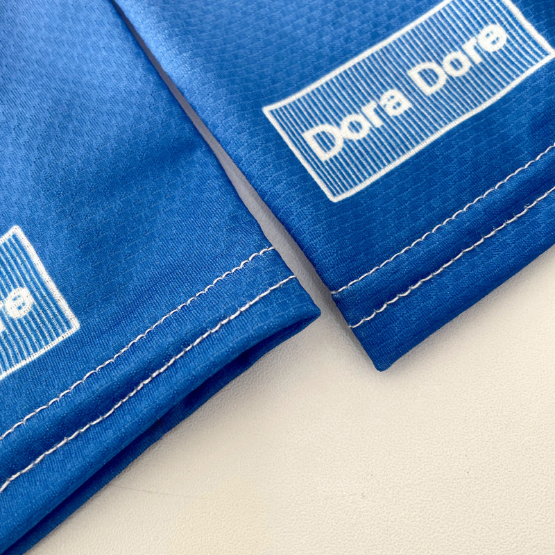 Nuevo gradiente de color protección solar manga de hielo manga de brazo impresa transpirable protección UV verano hielo seda alargada manga de hielo