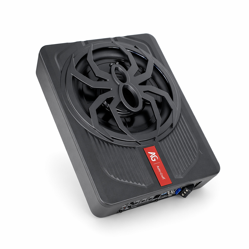 Factory wholesale car audio modified spider with lights 10 inch high-power active car ultra-thin subwoofer