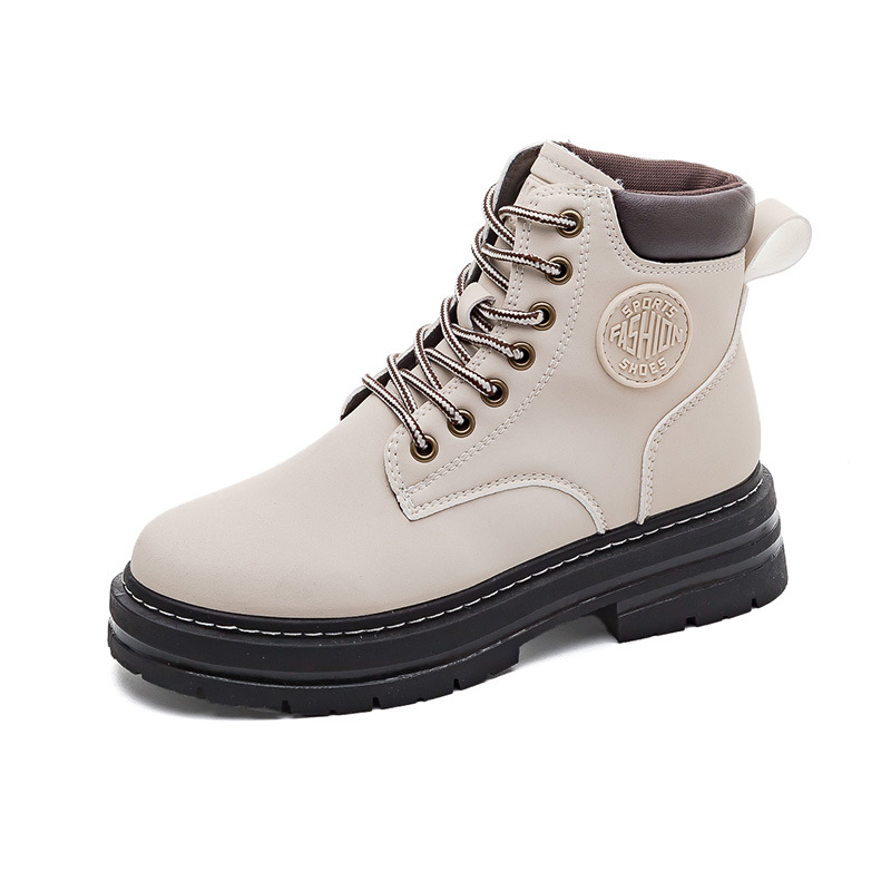 Fábrica directa pareja hombres y mujeres botas Martin otoño y invierno nuevas botas de motocicleta retro botas de moda B801