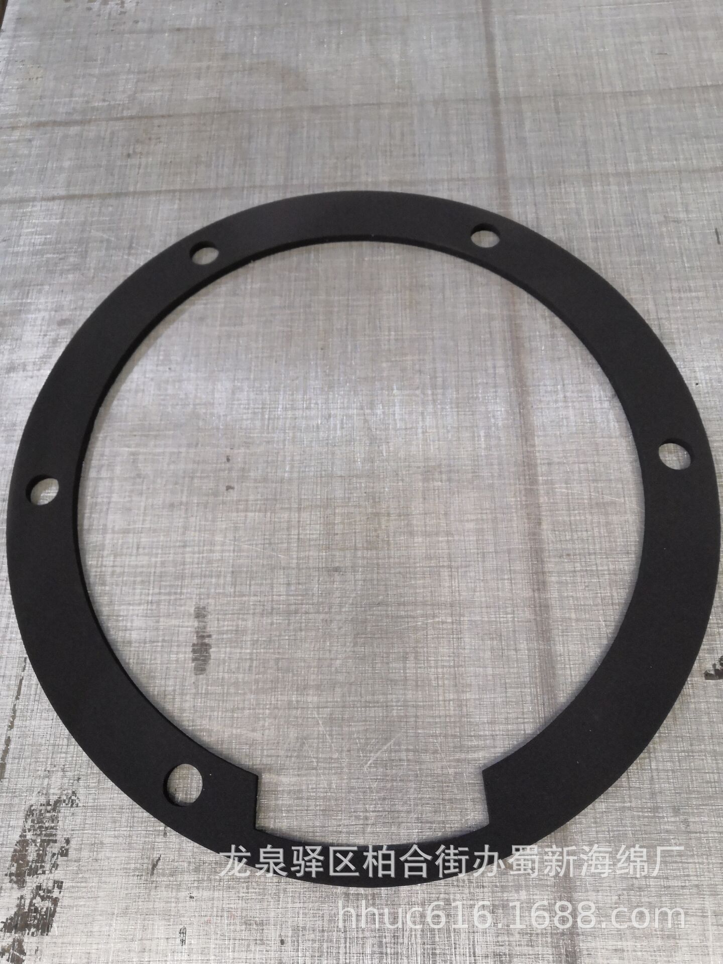 黑色耐高温异形橡胶海绵垫/模切成型密封减震泡棉垫片/防火海绵垫