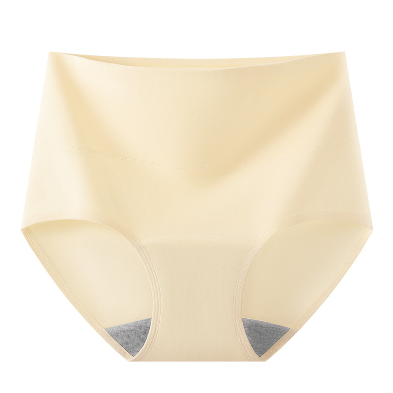 Mujeres de mediana edad y ancianas con fugas de orina, almohadillas, pegatinas absorbentes, pantalones fisiológica a prueba de fugas de período de la tía lavables, ropa interior de talla grande de cintura alta