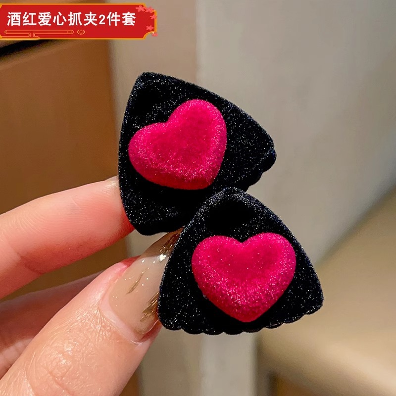 Accesorios para el cabello de Año Nuevo para niños clip de cabello princesa cabeza niña arco horquilla Año Nuevo de niña horquilla tocado rojo