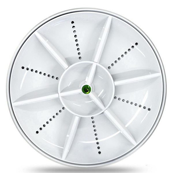 1 Set Color:White+Sapphire Blue Material:Abs+Pc Sink Turbo Dishwasher Washing Machine USB