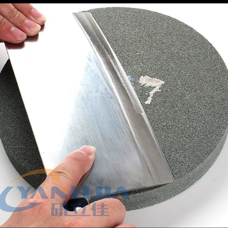 Hoe kitchen knife round grinding wheel grinding stone artifact sickle household edge square sharpener thickness fast
