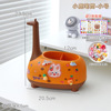 Cartoon pens holder for elementary school students, children's storage box, capacious jewelry