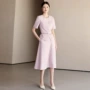 修身ol职业短袖女裙