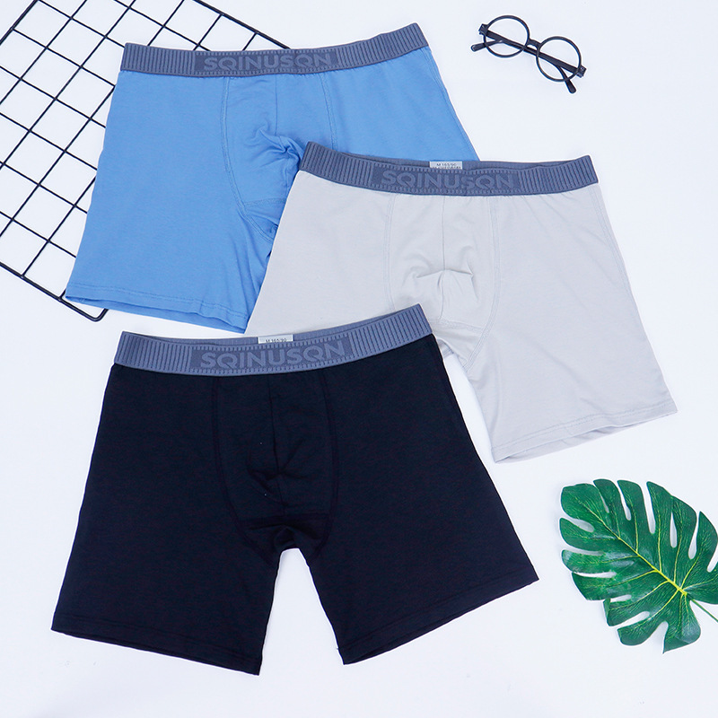 SQINUSQN/Lion Chino 2025 New Men's Shorts Fashion Trendy Leg Pants Skin-friendly Comfortable Underwear for Men