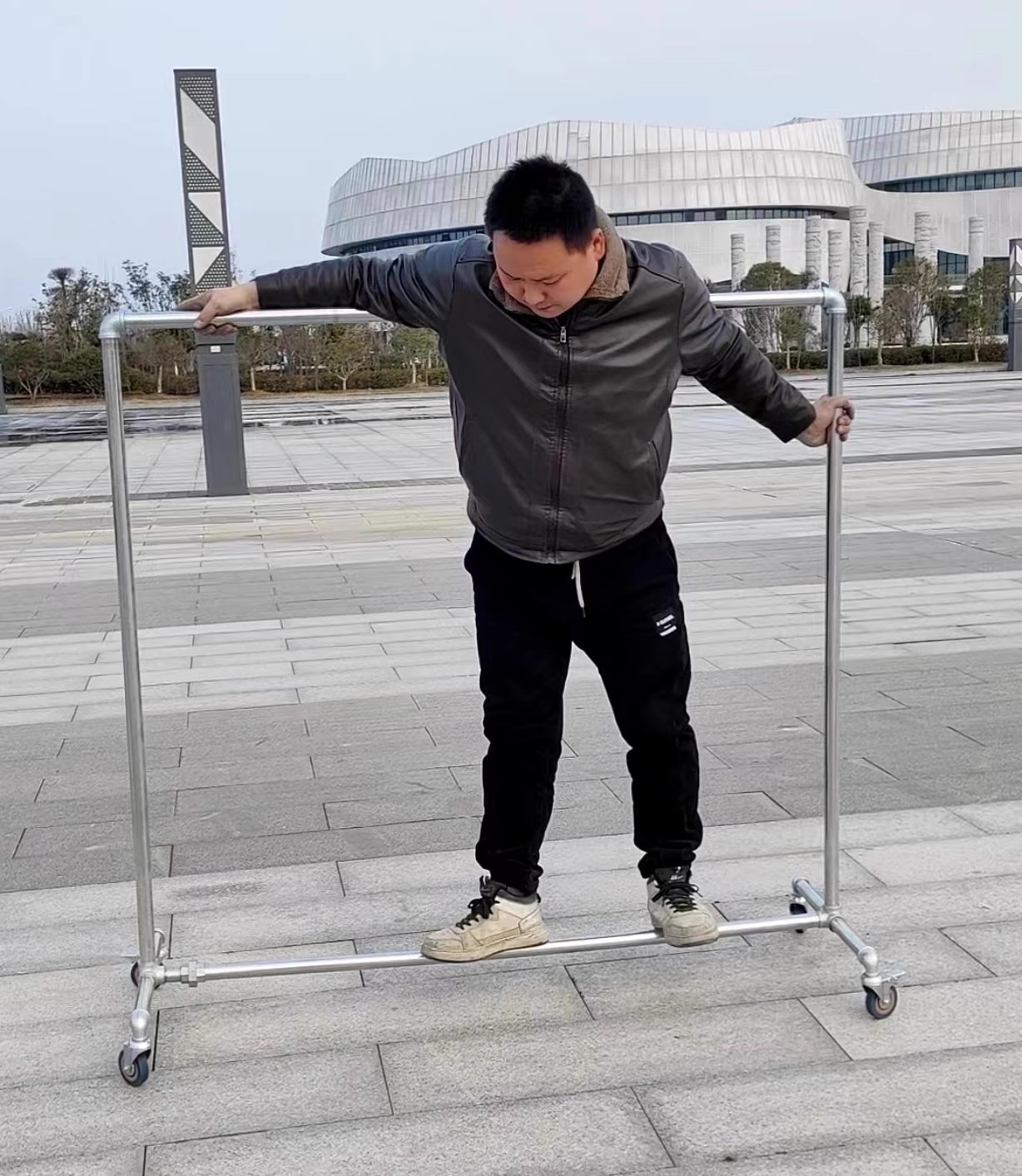 1 인치 튜브 150 길이 * 180 높은 수평 막대 풀리