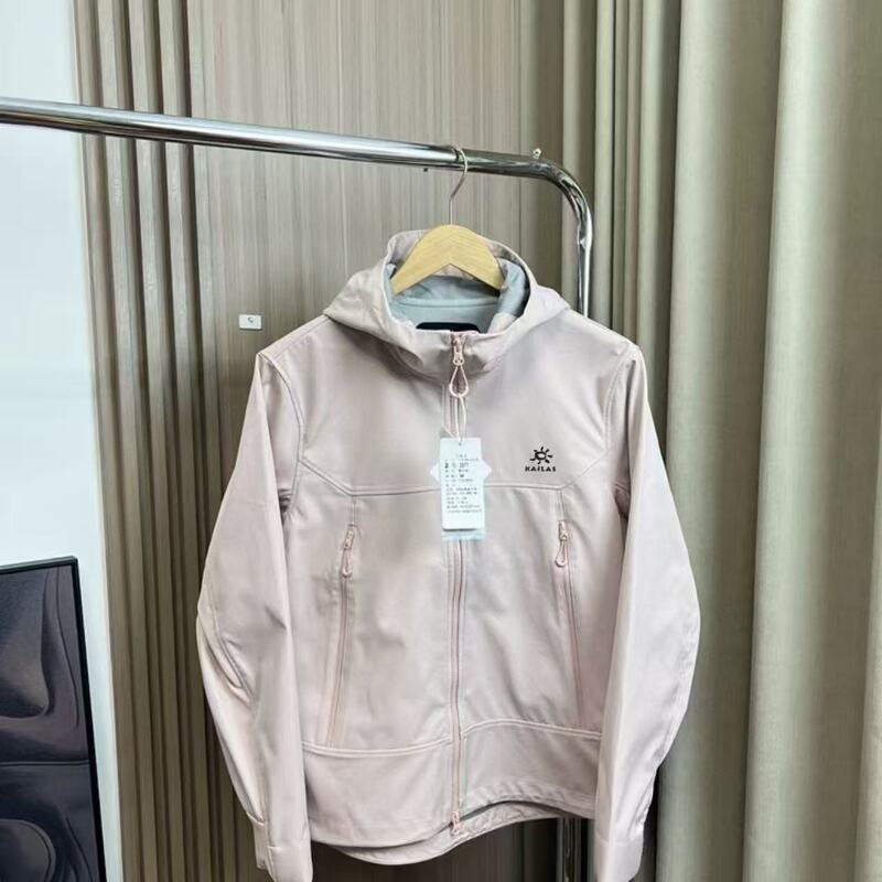 凯乐石冲锋衣外套男女休闲运动情侣小太阳软壳夹克户外防风防水潮|undefined