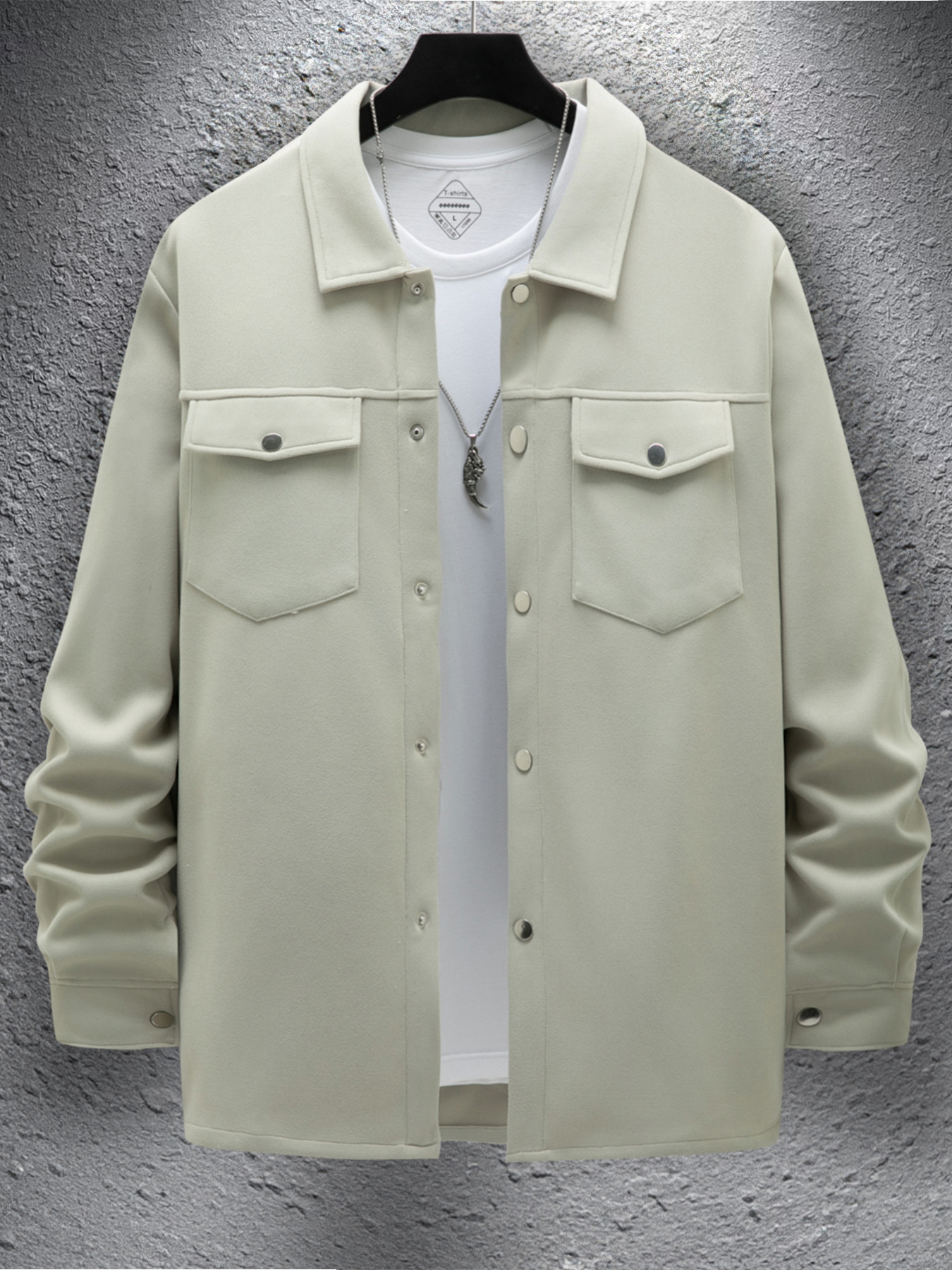 Giacca uomo attillata con doppie tasche autunno inverno_voghion.com