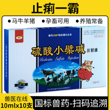 兽药硫酸小檗碱注射液止痢一霸多病原肠炎腹泻牛羊猪肠毒腹泻血便