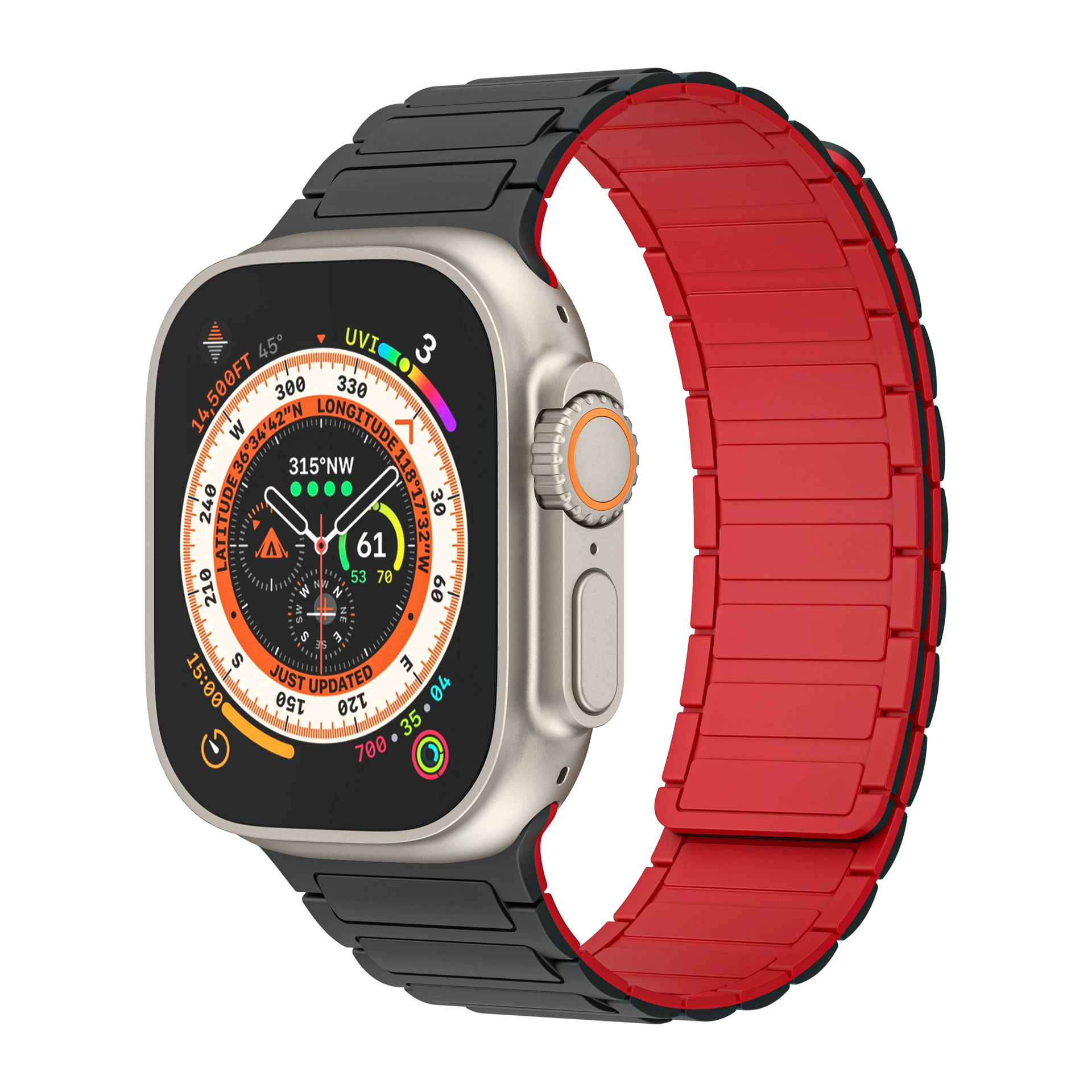 Звань Жингьи ремешок Apple watch совместимый с Apple Watch1~9 поколение магнитный ремешок силиконовый магнитный ремешок