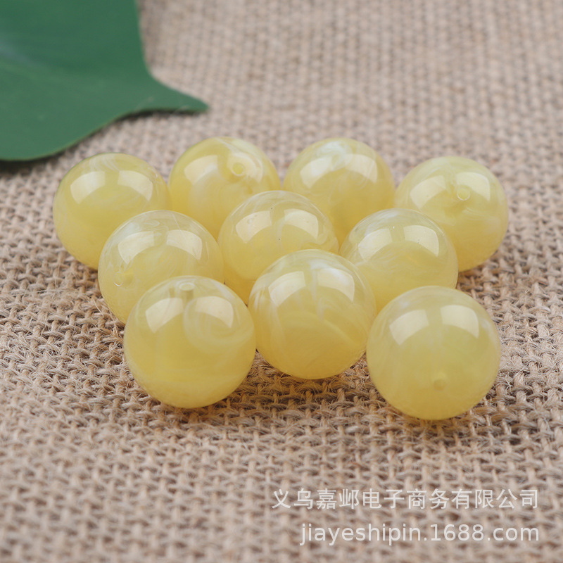Wholesale White floating beeswax beads King Kong Bodhi Wen play bracelet beads accessories diy beeswax accessories spot