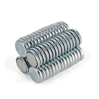直径15x3mm厚度单面强磁定做箱包玩具磁铁扣定制